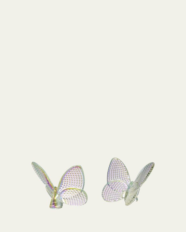 2.5" Lucky Crystal Iridescent Diamante Butterfly